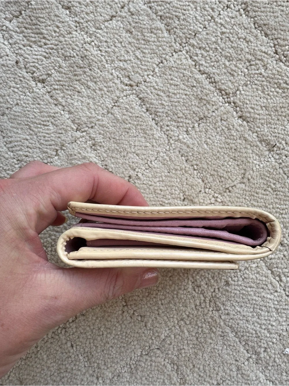 Dior Girly Dior Tri Fold Wallet